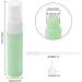 Buy PXYELEC 10ml Green Glass Spray Bottles - Refillable Atomizer Set with 10 Trophies for Perfumes & Essential Oils - Ideal for Travel & Dosage - Buy Online on SooperMarket.com