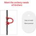 VGEBY Archery Compound Bow D-Loop Rope - Red - Buy Online on SooperMarket.com