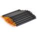 Baluue 100 Pcs Eye Makeup Tools Eyeliner Applicator Tool Gel Eyeliner Pencil Eyeliner Brushes Orange - Buy Online on SooperMarket.com