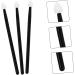 PLAFOPE 3pcs Makeup Brush Makeup Applicator Sponges Makeup Black Plastic Handle - Buy Online on SooperMarket.com