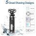 GeRRiT Electric Razor for Men - Waterproof Cordless Rotary Shaver | Wet & Dry Rechargeable Electric Razors for Superior Shaving Experience - Buy Online on SooperMarket.com
