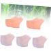 FOMIYES 10 Pairs Silicone Foot Heel Socks Cushion Sleeves Protective Sleeve Silicone Heel Grips Walking Accessories Reusable Moisturizing Feet Moisturizing Socks Foot Spa Socks Boots Crack - Buy Online on SooperMarket.com