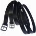 Lussoro Black Stirrup Leathers - Full Size for Horse | Premium Quality - Buy Online on SooperMarket.com
