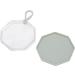 Makeup Puff Box Safe Powder Puff Storage Box Gray Portable Octagonal Dustproof for Powder Rooms for Beads - Buy Online on SooperMarket.com