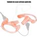 Replacement Soft Silicone Ear Buds Earmold (Left and Right Ear) for Two Way Radio Large Earmold Inserts for Most Coil Tube Audio Kits(Large) - Buy Online on SooperMarket.com
