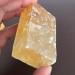 1pcs Crystal Stone Calcite Quartz Stone Rhombus Raw Specimen Natural Yellow calcspar Gemstone - Buy Online on SooperMarket.com