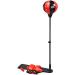 Costzon Punching Bag with Stand - Height Adjustable Reflex Bag with Boxing Gloves, Hand Pump - Freestanding Boxing Set for Adults, Teens, and Kids - Speed Training, Fitness, Stress Relief, Exercise - Buy Online on SooperMarket.com