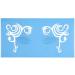 DIY Face Paint Makeup Stencil - Flower & Butterfly Body Coloring Tool for Parties Halloween & Kids' Makeup - Buy Online on SooperMarket.com