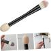 Mikinona Double-ended Makeup Brush Plastic Miss Non Latex Liquid Foundation Brush - Buy Online on SooperMarket.com