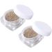 Angoily 2pcs Eye Shadow Loose Eyeshadow Glitter Set Pigment 1 count (Pack of 1) Golden - Buy Online on SooperMarket.com