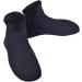 Nachvorn Premium 3mm Neoprene Water Fin Socks with Velcro Strap - Black, S (US Men 6-7 / Women 7.5-8.5) - Ideal for Beach, Swim, Surf, Yoga, Exercise & Sand Activities - Buy Online on SooperMarket.com