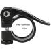 WDHHNP 28.6mm Bike Seat Post Clamp for 25.4mm Diameter Seat Post | Quick Release Aluminum Alloy Seat Tube Clip | Ideal for Road Bikes - Aluminum Frames Only - Buy Online on SooperMarket.com