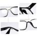 Jurchio Unisex Classic Glasses | Vintage Space Frame | Blue Light Filter | Clear Glasses with Case - Buy Online on SooperMarket.com