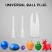 15 Pack Yoga Ball Plug & Stopper Replacement Kit for Exercise, Fitness, Pilates Ball - Buy Online on SooperMarket.com