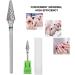 Tungsten Steel Nail Drill Bit for Manicure & Pedicure - Green Label - Buy Online on SooperMarket.com