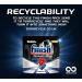 Finish Quantum Ultimate Dishwasher Tablets - 85 Lemon Tablets, 85 Count - Pack of 1 - Buy Online on SooperMarket.com