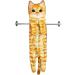 Cat Funny Hand Towels - Cute Decorative Washcloths for Bathroom & Kitchen Decor - Absorbent & Soft - Great Housewarming Gift for Cat Lovers - Orange - Buy Online on SooperMarket.com