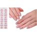 Ruarby Long French False Nails Stick On Nails Nail Gradient Press on Nails DIY Art Accessories Display for Personal Style - Buy Online on SooperMarket.com