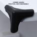 Edge Corner Protectors Guards Silicone Smooth Soft Children Safety Cushions Triangle Shape for Wood Glass Steel Ceramics Surface 4Pcs Black - Buy Online on SooperMarket.com