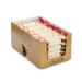 Lindt chocolate marzipan bar |25 x 50 g bar in the counter display |1250 G |Pure marzipan enveloped by dark chocolate |Chocolate bar |Large pack of chocolate |Chocolate gift