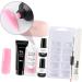 PLAFOPE 1 Set Pieces Manicure Tools Set Nail Art Tools Nail Supplies Kit Nail Extension Cream Poly Extension Kit Nail Decorating Nail Art Gel Nail Kits Nail Extension Tips Nail Gel Plastic 17.8x1.5cm As Shown - Buy Online on SooperMarket.com