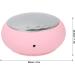 Facial Cleansing Brush Soft Silicone 5 Times Heating Energy Waterproof Electric Facial Cleanser to Absorb Nutrients (Pink) - Buy Online on SooperMarket.com