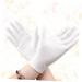 Healeved 6 Pairs Jewelry Etiquette Gloves Short Laboratory Gloves Protective Gloves Matted Photograph Gloves Dry Hands Moisturizing Gloves Soft Cotton Gloves Women's White Spring and Summer - Buy Online on SooperMarket.com
