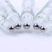 ConStore 5pcs Clear Glass Roller Bottles 10ml - Refillable Essential Oil Bottles with Bamboo Lid & Stainless Steel Rollers - Buy Online on SooperMarket.com