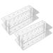 Sadkyer 2 Pack Acrylic 21 Holes Pacifier Holder for Wedding Party Birthday