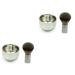 Cabilock 2-Pack Unbreakable Shaving Soap Containers | Men's Beard Shaving Tools | Travel-Friendly Shaving Cup & Bowl for Razors & Brushes - Buy Online on SooperMarket.com