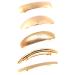 Women Hair Clips Metal Hair Pins Simple French Hair Barrettes Spring Hair Clip Metal Gold Hairpins Hair Accessories for Women (Gold)
