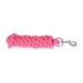 HORZE Basic Cotton 7' Horse Lead Rope - Raspberry Pink - One Size Raspberry Pink US One Size