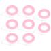 Healeved 10 Rolls Adhesive Eyelash Tape Eyelash Extension Tapes Eyelid Lift Strips Breathable PE Lash Tape Medical Tape Eyelash Extension Supplies Pinks