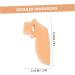 Orthopedic Toe Separator & Thumb Protector - 4 Pairs | Silicone Bunion & Hammer Toe Spacers for Foot Care - Skin Color 7x3.5cm - Buy Online on SooperMarket.com