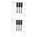 FOYTOKI 1 Set Mascara Tube Lip Balm Containers Eyelash Funnel Mascara Bottle Liquid Eyeliner Tube Abs