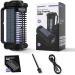Solar Bug Zapper for Outdoor Indoor 4200V UV Mosquito Killer Lamp Waterproof Electronic Mosquito Zapper Fly Catcher Traps Fly Zapper Insect Killer Mosquito Trap for Kitchen Balcony Patio Camping - Buy Online on SooperMarket.com