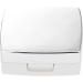 Mini Contact Lens Case Travel Bag - Portable Eye Care Set with Mirror | 3 Colors Available (White) - Buy Online on SooperMarket.com