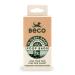 Beco Home Compostable Poop Bags | 96 Bags 8 Rolls Of 12 | Unscented | Dispenser Compatible Dog Poo Bags Beige / Cream Refill Rolls 12 count (Pack of 8)
