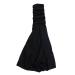 Mytoptrendz Plain Soft Cotton Extra Wide Headband 3 in 1 Hairband Hair Wrap with Elastic Back Bandeau Hair wrap Gym Workout Yoga Hair Accessories Plain Colour (Black)