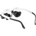 goforwealth Head Mounted with LED Light Jeweller Magnifying Glasses Hands Headset Head-Mounted Magnifying Glasses for Jewelry Sewing Reading Crafts Repair Astounding - Buy Online on SooperMarket.com