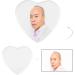 Custom Memorial Ceramic Photo Tile for Grave Headstone Personalized Portrait Plaque Tombstone Indoor Picture Monument Portrait Ornament Color Oval/Heart-Shaped Memorial Photo Tile - Buy Online on SooperMarket.com