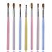 7 pieces nail brush set gel nail brush UV gel nail brush set nail brush perfect for acrylic nails nail art