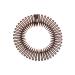 YALLNASL Girls Flexible Zig Zag Hair Bands - 6 Pack, 3 Colors - Spiral Headband for Women's Hair - No Slip Stretch Combs - Buy Online on SooperMarket.com