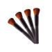 Buy 1PC Concave Makeup Brush - Liquid Cream Blending Tool for Full Coverage | Large Face Cosmetic Applicator (Black) - International Shipping - Buy Online on SooperMarket.com