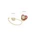 Gold Baby Pacifier Set | Rhinestone Lightweight Pacifier for Babies 6-18 Months | Cute Home Use Gift (Letter I) - Buy Online on SooperMarket.com