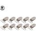 20pcs Metal Pacifier Clips & Straps - Durable Baby Snap Holders for Crafts & Decorations | International Shipping - Buy Online on SooperMarket.com
