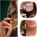 Silicone Eyeliner Brush with Eyeliner Cream Set - Reusable Eye Liner Tool Waterproof Easy to Operate Makeup Aid Tool (Purple) - Buy Online on SooperMarket.com