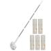 Large Floor Lint Roller - Lint Rollers for Pet Hair Extra Sticky with Long Handle 6.3" Wide 5 Refill 300 Sheets Lint Roller for Clothes Sofa Bed