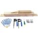 JQSH Wooden Tufting Frame with Clamp (27.5*27.5inch) for Electric Carpet Tufting Machine - Buy Online on SooperMarket.com