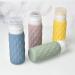 FIOERDTUIE Silicone Travel Containers Anti-Drip Valve Prevents Spills Repeated Extrusion Without Deformation Travel Size Containers Label paper - Buy Online on SooperMarket.com